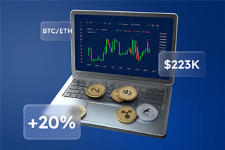 Technology visualization of an AI automated trading system on Bright Bondiferage